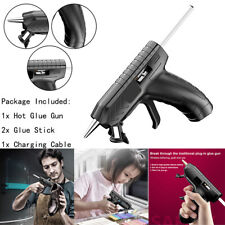 Cordless Hot Glue Gun with Glue-Stick USB Rechargeable Hot Glue Gun Repair Set