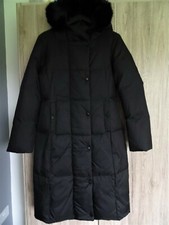 ZARA BLACK HOODED DOWN PUFFER