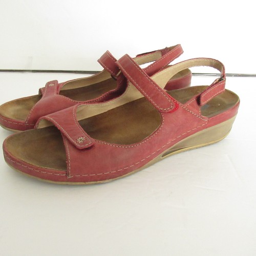 Wolky sandals 5 - sandals, red