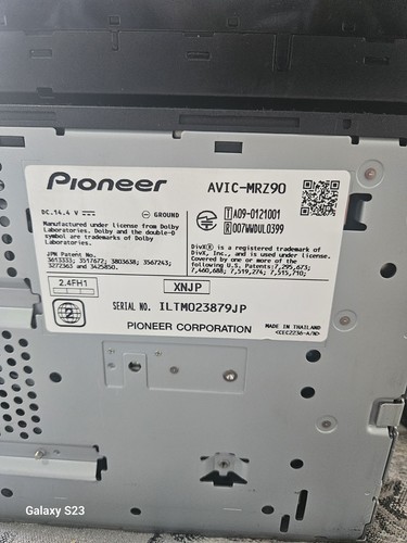 Pioneer avic mrz90 - pioneer, car