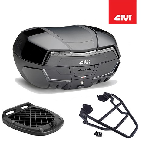 Givi black top case - case, kit