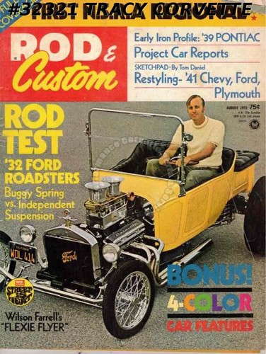 August 1972 rod and - august,