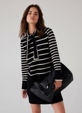 Mint Velvet Black Striped