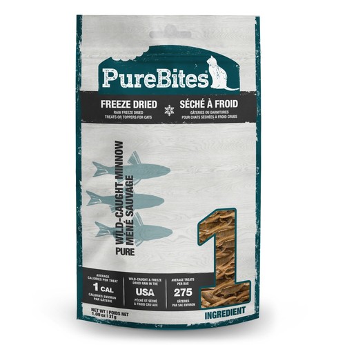 Purebites minnows freeze dried - purebites,