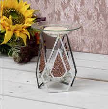 Diamond shape rose - diamond, gold