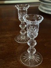 Pair of Waterford Crystal Candlesticks