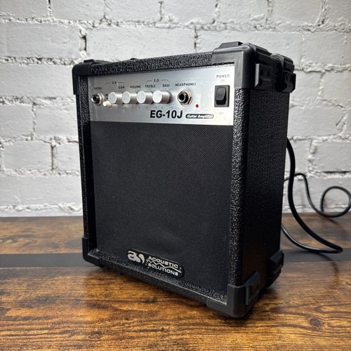 Acoustics solutions 10j 10w - acoustics,