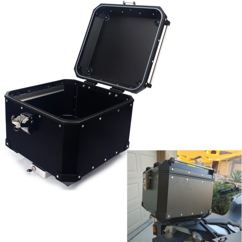 Aluminum 50l top luggage case - top,