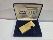 Vintage Colibri Beam Sensor Gold Tone Lighter, Original Box   7942/24