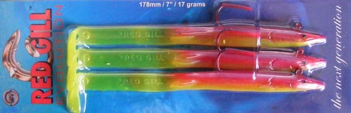 Red gill evolution sand eel - red,