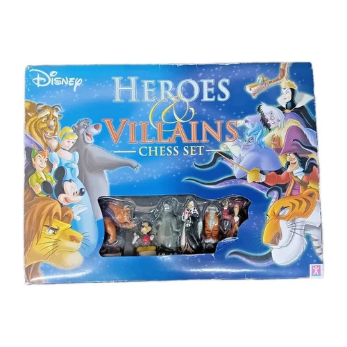 Disney heroes villains chess - disney,