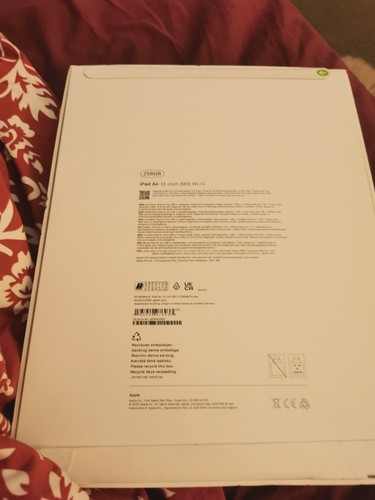 Ipad 256gb purple new - 13,