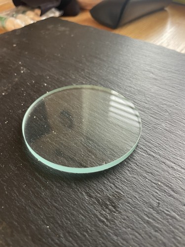 80mm microscope stage glass - 80mm,