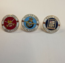 British Armed Forces Pin Badge | British Army | Royal Air Force | Royal Navy
