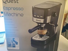 Quest 15 Bar Espresso Coffee Machine Maker Frother Filter Café Style New