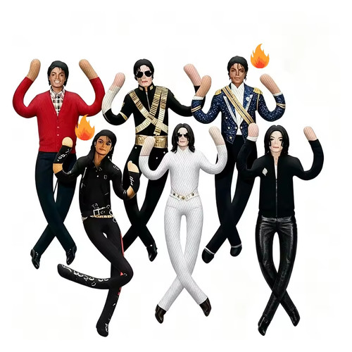 28cm michael jackson - jackson, cosplay