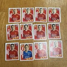 Topps Total Football 2009 Manchester United Stickers