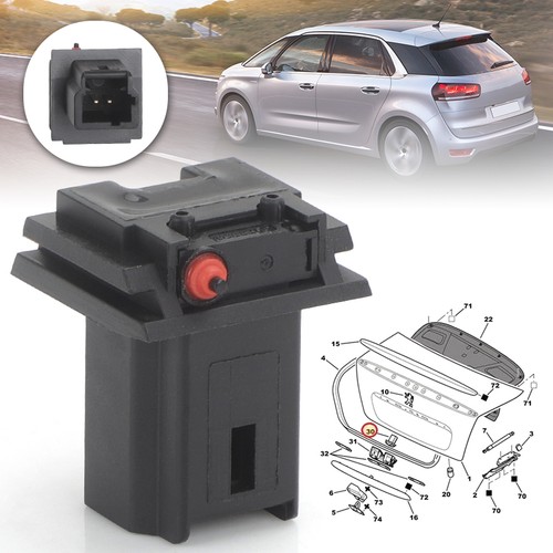 Tailgate boot trunk - tailgate, handle