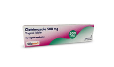 Thrush 500mg Vaginal Tablet 1 Tablet (BRANDS MAY VARY)