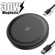 Genuine Fast Wireless Charger MagSafe For iPhone 16Pro Max 14 13 17Pro Max USB C