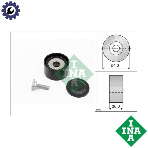 Deflectionguide pulley vribbed - deflectionguide,