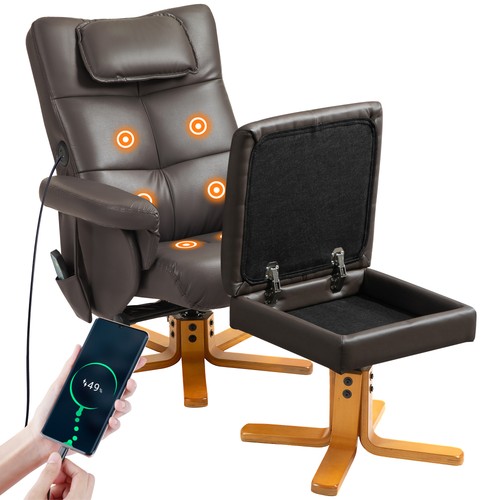 Homcom massage recliner chair - homcom,