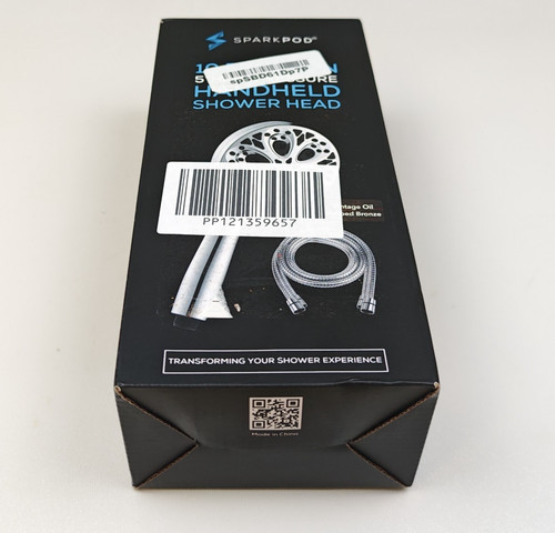 Sparkpod shower head and hose - sparkpod,