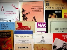 Job Lot 15 x vintage MAGIC Books Tricks Conjuring Illusion etc rare magician art