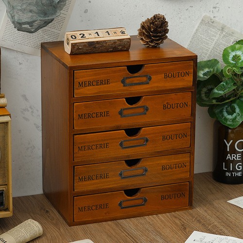 Small vintage chest drawers - chest,