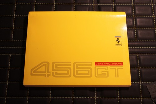 Owners manual ferrari 456 - ferrari,