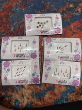 5 Pack Fancy Bindi Forehead