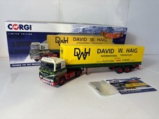 Corgi CC15308 Scania 141 + Tilt trailer David W.Haig (used)