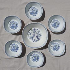 Set of 7 Bowls Figgjo Flint