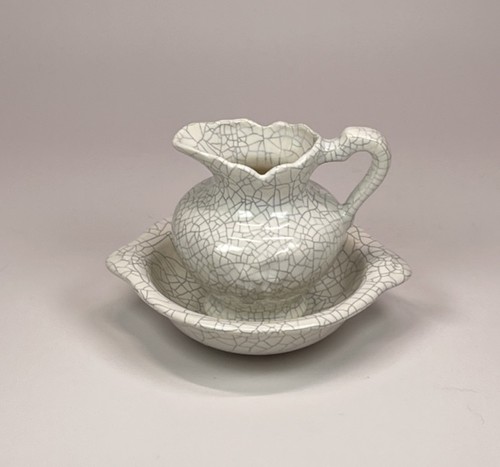 Vintage mini ceramic pitcher - vintage,