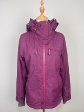 MAMMUT DRY TECH PREMIUN Purple Pro Top Ajungilak Ski Hiking Women Jacket Sz S