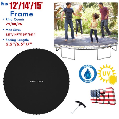 15ft trampoline - 12,