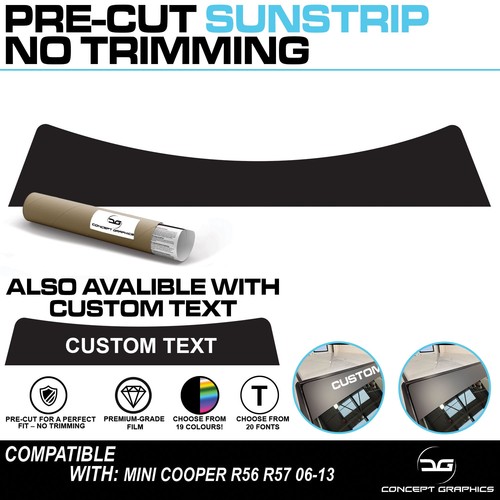 Pre cut sunstrip - sunstrip, compatible