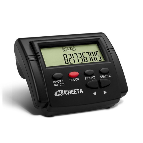New black telephone - new, caller