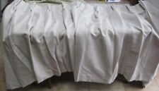 Jane Churchill Palma Chenille velvet curtains beige stone interlined lined pleat