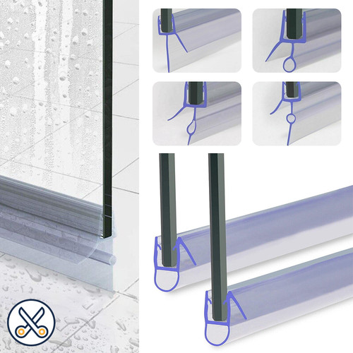 Bath shower screen door - door, rubber