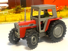 BRITAINS.1:32.FARM.MASSEY FERGUSON 590.4 WHEEL DRIVE.  4x4 TRACTOR.CAB,DRIVER