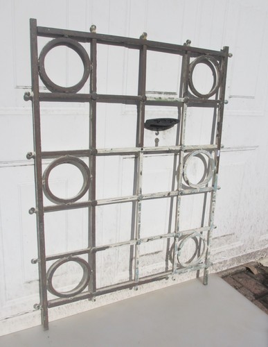 Antique brass grate grille - antique,