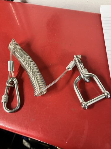 Tool lanyard scaffold tether - lanyard,