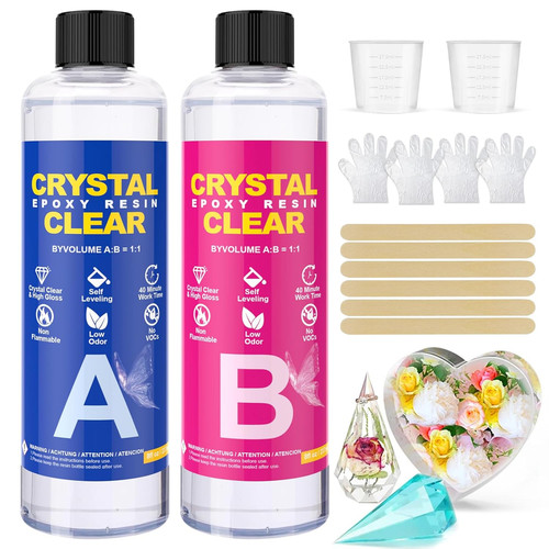 Epoxy resin kit 16oz - kit,