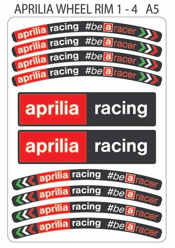Aprilia style racing wheel - style, rim
