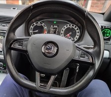 Octavia Mk3 VRS Steering Wheel Mk2 Compatible (with module)