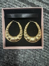 9ct Yellow Gold Creole