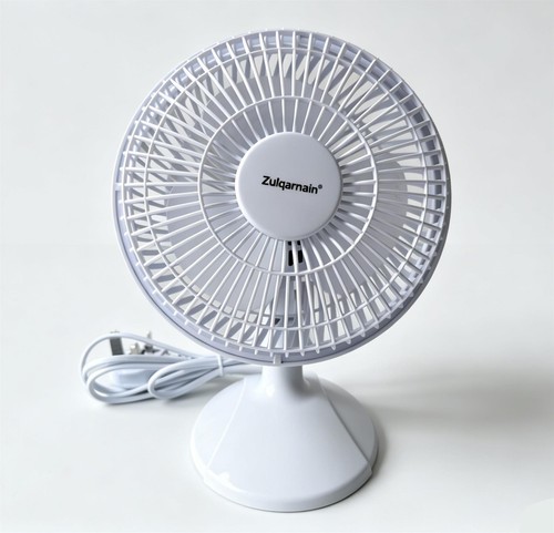 Inch desk fan white portable - 6,