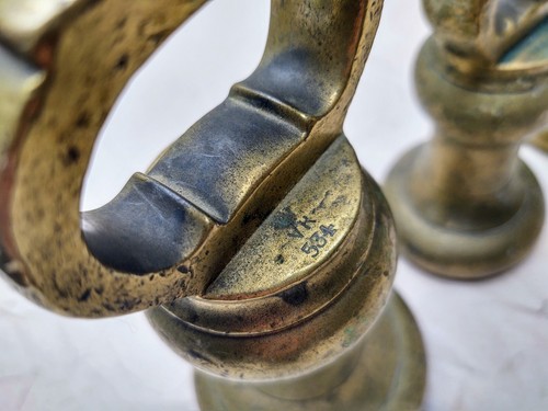 Set five antique brass - antique,