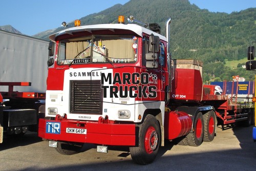 Truck photo scammell crusader - truck,